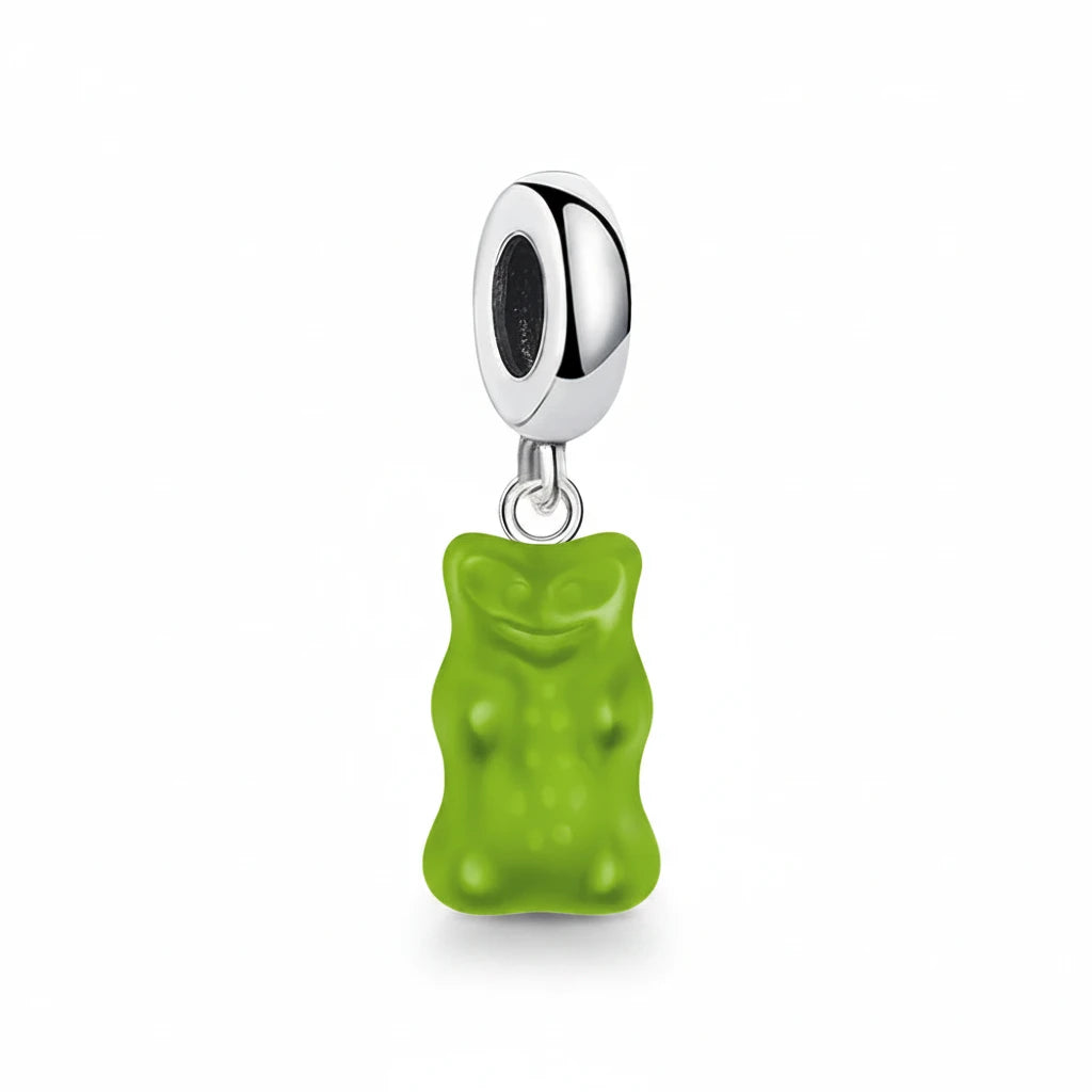 Pendentif ours gélifié 925